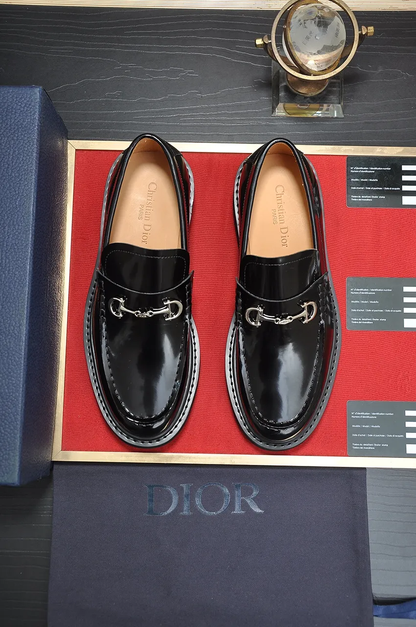 Men's men's shoes 💰740💶[Dior] (water-dyed cowhide lining) Dior original 1:1 high-quality factory, imported original materials, imported raw cowhide, water-dyed cowhide lining, original TPU outsole, code number: 39-44 (38.45 custom-made)
